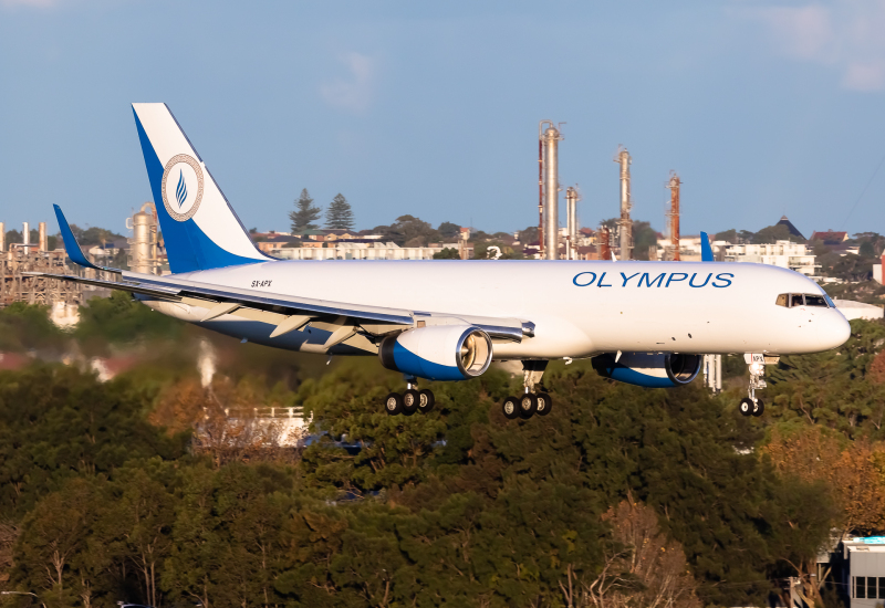 Photo of SX-APX - Olympus Airways Boeing 757-200 at SYD on AeroXplorer Aviation Database