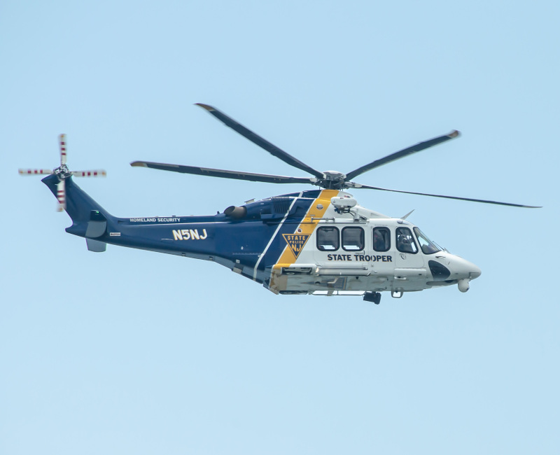 Photo of N5NJ - New Jersey State Police  Agusta Westland AW139 at ACY on AeroXplorer Aviation Database