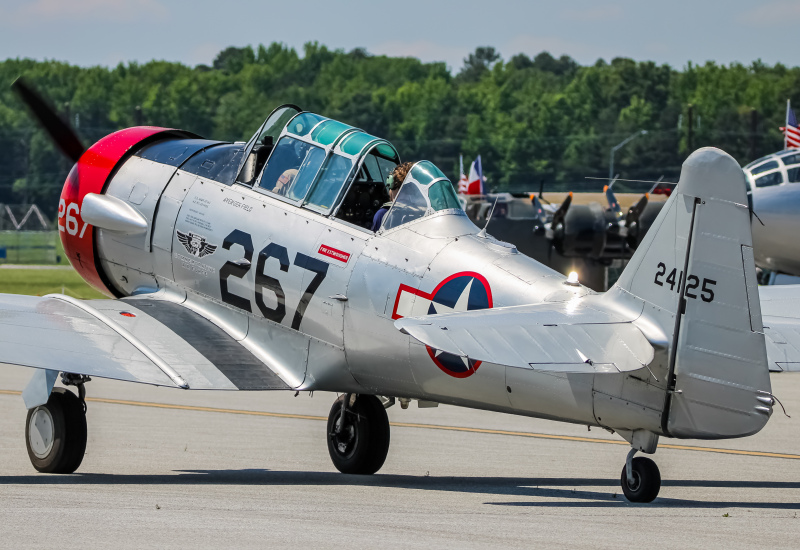 Photo of N6253C - PRIVATE North American T-6 Texan at MTN on AeroXplorer Aviation Database