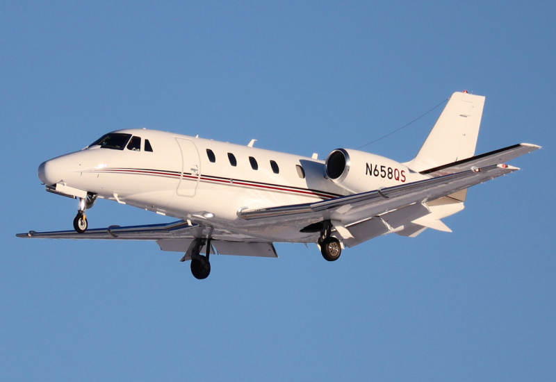 Photo of N658QS - NetJets Cessna Citation 560XL Excel at MHT on AeroXplorer Aviation Database