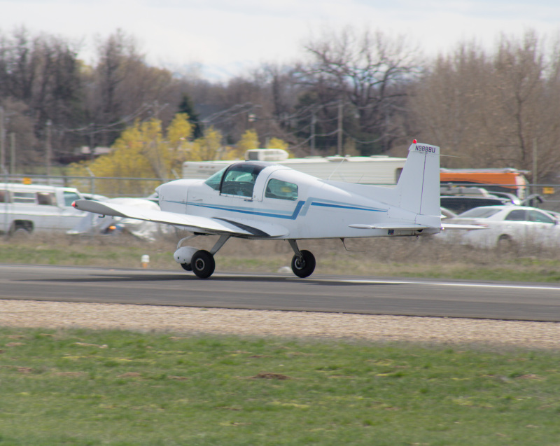 Photo of N9888U - PRIVATE Grumman American AA-1 at KMAN on AeroXplorer Aviation Database