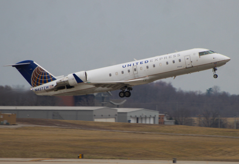 Photo of N427ZW - United Express Bombardier CRJ-200 at CVG on AeroXplorer Aviation Database
