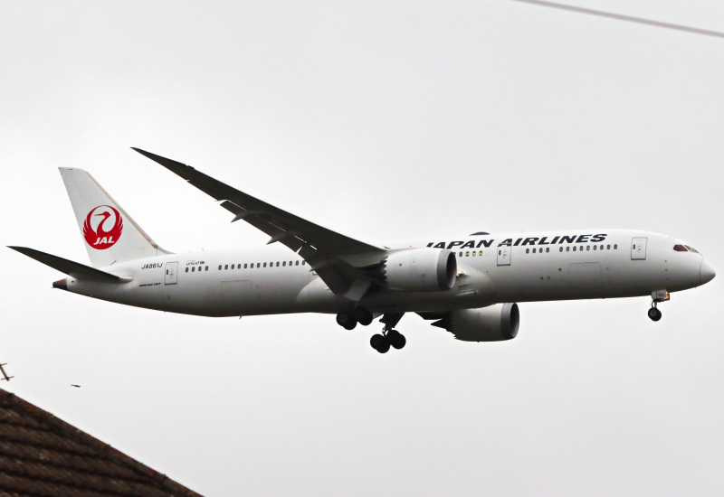 Photo of JA861J - Japan Airlines Boeing 787-9 at LHR on AeroXplorer Aviation Database