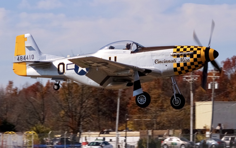 Photo of N83KD - PRIVATE North American P-51 Mustang at I69 on AeroXplorer Aviation Database
