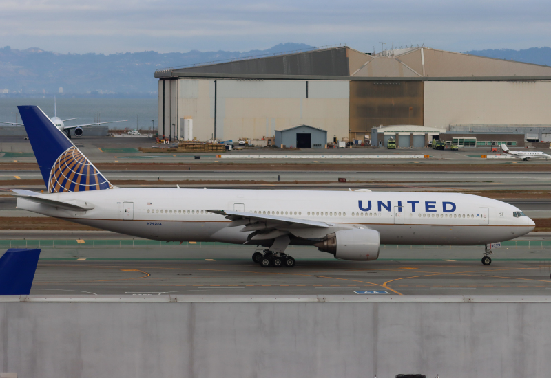 Photo of N792UA - United Airlines Boeing 777-200ER at SFO on AeroXplorer Aviation Database