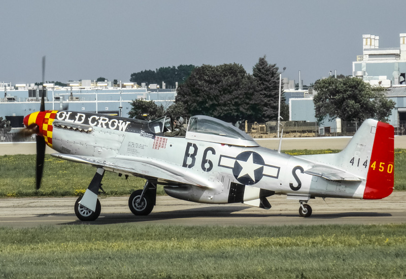 Photo of N451MG - Old Crow LLC North American P-51 Mustang at OSH on AeroXplorer Aviation Database