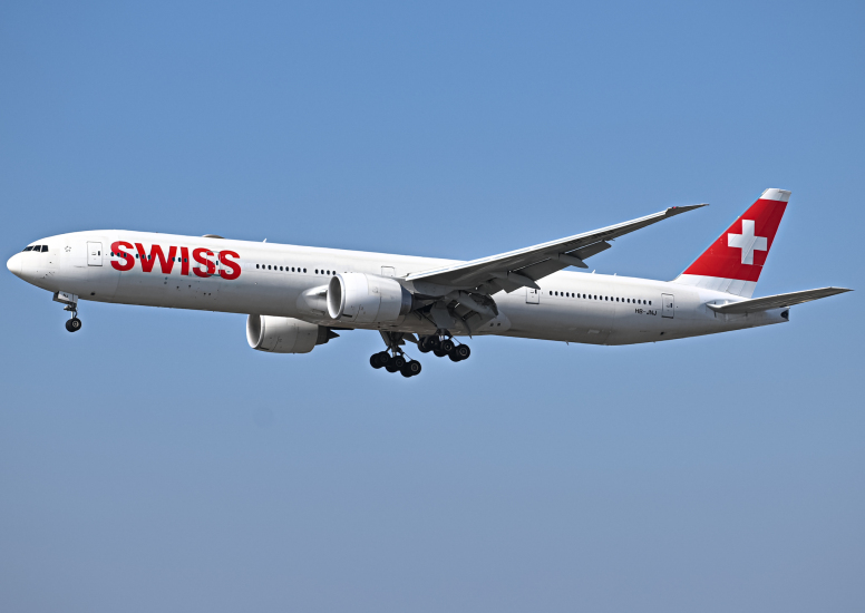 Photo of HB-JNJ - Swiss International Air Lines Boeing 777-300 at LAX on AeroXplorer Aviation Database