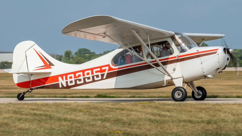 Photo of N83957 - PRIVATE American Champion 7AC at OSH on AeroXplorer Aviation Database