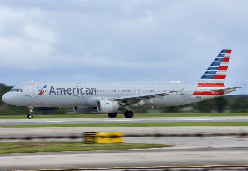 Photo of N180US - American Airlines Airbus A321-200 at MCO on AeroXplorer Aviation Database