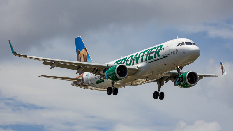 Photo of N227FR - Frontier Airlines Airbus A320 at MIA on AeroXplorer Aviation Database