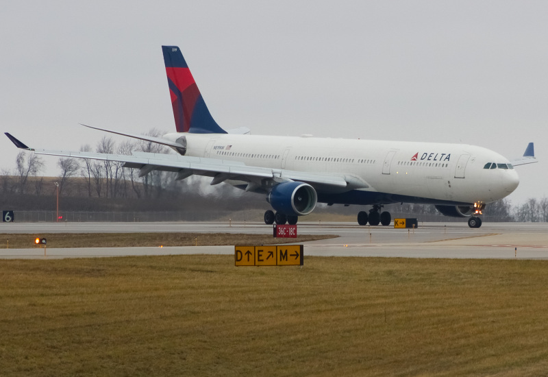 Photo of N819NW - Delta Airlines Airbus A330-300 at CVG on AeroXplorer Aviation Database