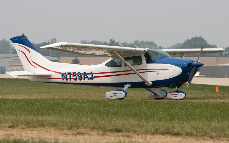 Photo of N759AJ - PRIVATE Cessna 182 Skylane at OSH on AeroXplorer Aviation Database
