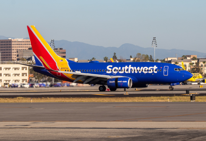 Photo of N7873A - Southwest Airlines Boeing 737-700 at SNA on AeroXplorer Aviation Database