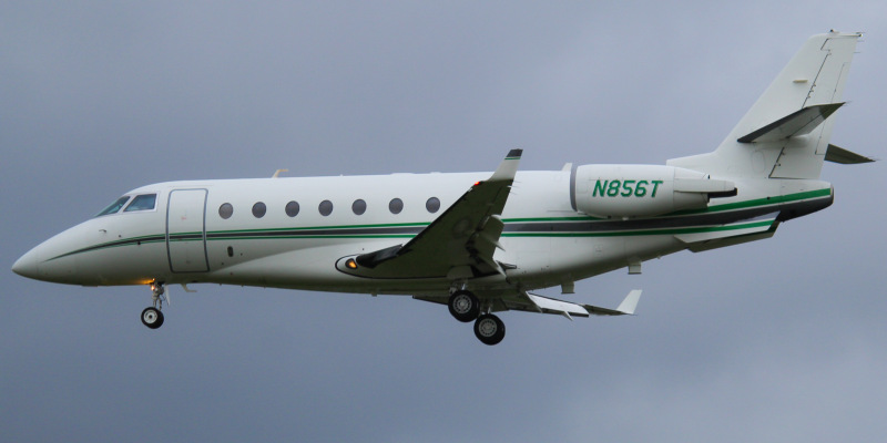 Photo of N856T - PRIVATE Gulfstream G200  at LNS on AeroXplorer Aviation Database