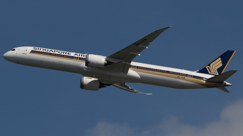 Photo of 9V-SCM - Singapore Airlines Boeing 787-10 at SIN on AeroXplorer Aviation Database