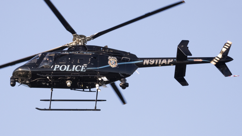 Photo of N911AP - Anne Arundel County Police Department Bell 407 at CGS on AeroXplorer Aviation Database