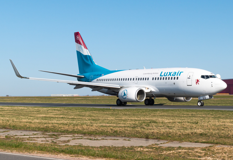 Photo of LX-LGQ - Luxair Boeing 737-700 at LUX on AeroXplorer Aviation Database