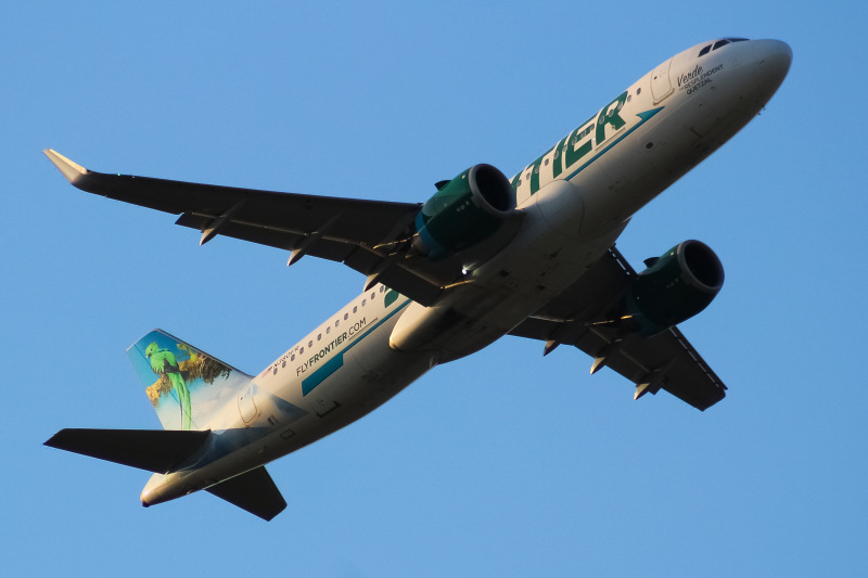 Photo of N380FR - Frontier Airlines Airbus A320NEO at CVG on AeroXplorer Aviation Database