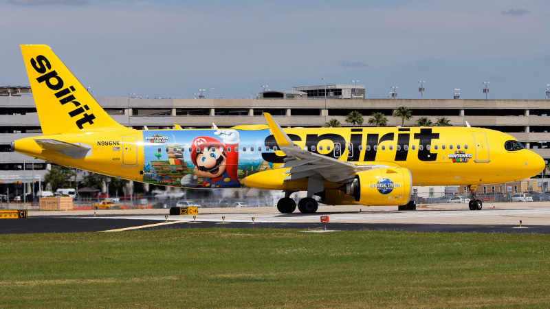 Photo of N986NK - Spirit Airlines Airbus A320NEO at TPA on AeroXplorer Aviation Database