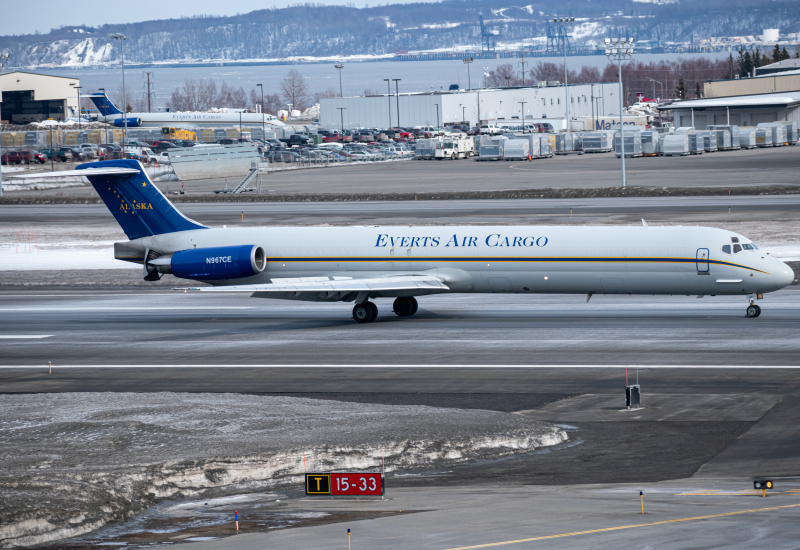 Photo of N967CE - Everts Air Cargo McDonnell Douglas MD-83 at ANC on AeroXplorer Aviation Database