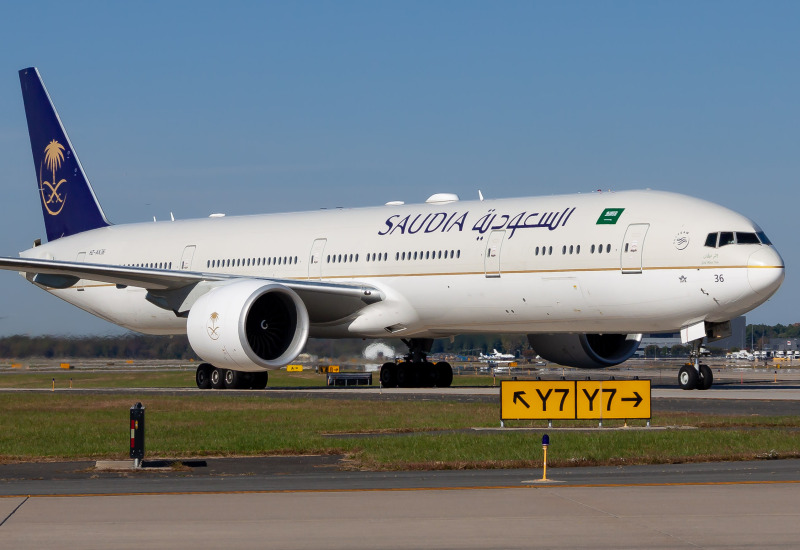 Photo of HZ-AK36 - Saudia Boeing 777-300ER at IAD on AeroXplorer Aviation Database