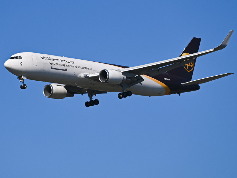 Photo of N358UP - United Parcel Service Boeing 767-300F at KSAN on AeroXplorer Aviation Database