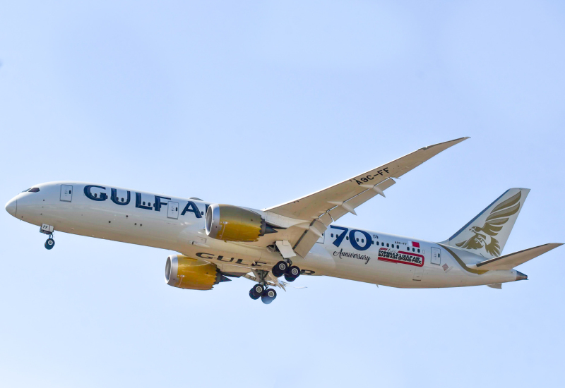 Photo of A9C-FF - Gulf Air Boeing 787-9 at TLV on AeroXplorer Aviation Database