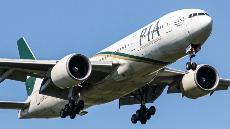 巴基斯坦国际航空公司 777 因未付租约在马来西亚停飞