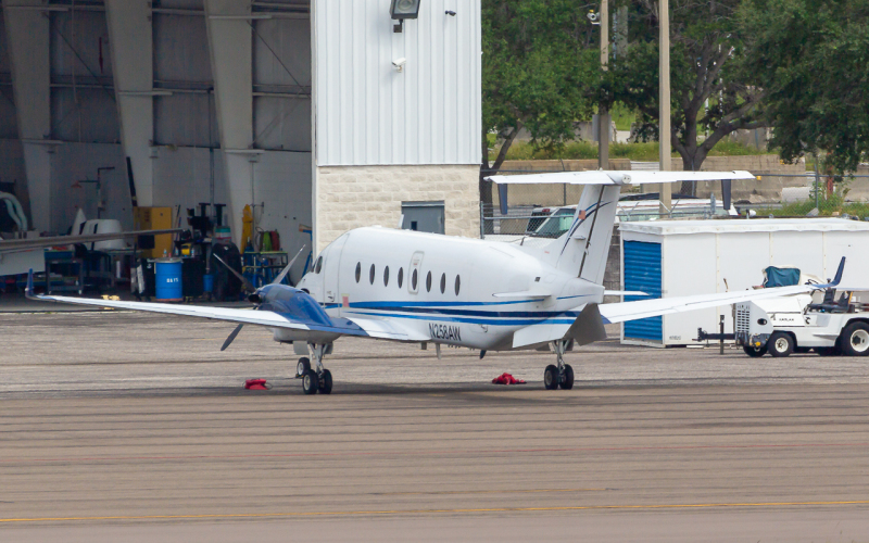 Photo of n258aw - PRIVATE Beechcraft 1900 at TPA on AeroXplorer Aviation Database