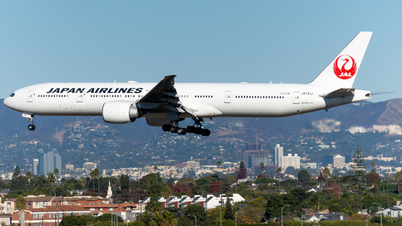 Photo of JA741J - Japan Airlines Boeing 777-300ER at LAX on AeroXplorer Aviation Database