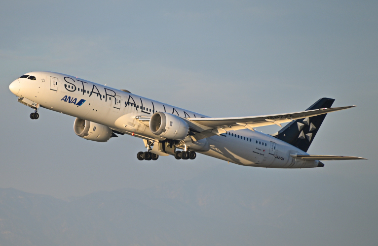 Photo of JA872A - All Nippon Airways Boeing 787-9 at LAX on AeroXplorer Aviation Database