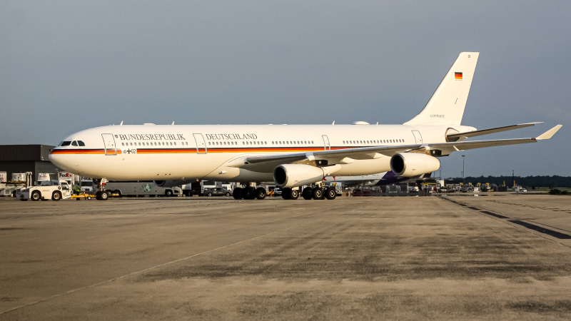 Photo of 16-02 - Germany - Air Force Airbus A340-300 at IAD on AeroXplorer Aviation Database