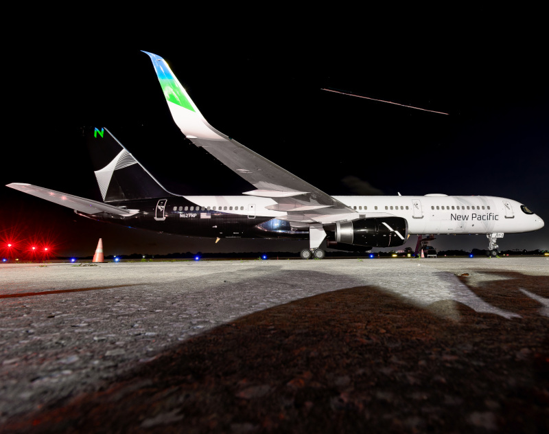 Photo of N627NP - New Pacific Airlines Boeing 757-200 at PIE on AeroXplorer Aviation Database