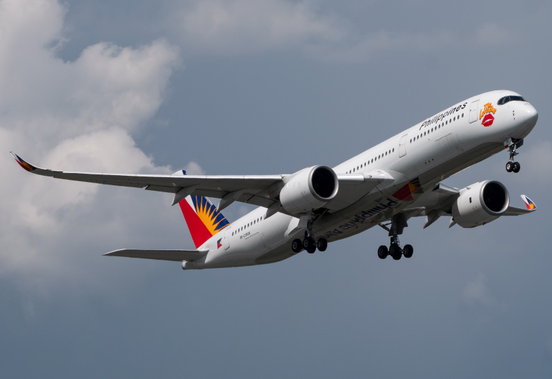 Photo of RP-C3508 - Philippine Airlines Airbus A350-900 at SIN on AeroXplorer Aviation Database