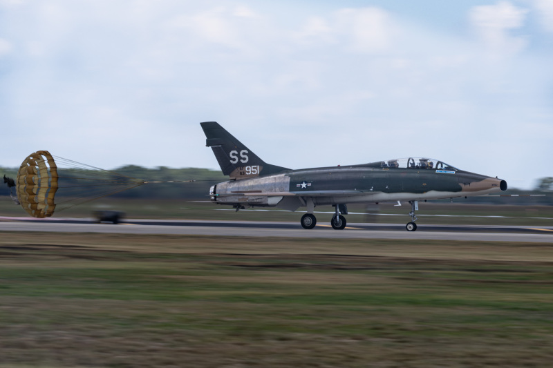 Photo of N26AZ - Collings Foundation North American F-100 Super Sabre at EFD on AeroXplorer Aviation Database