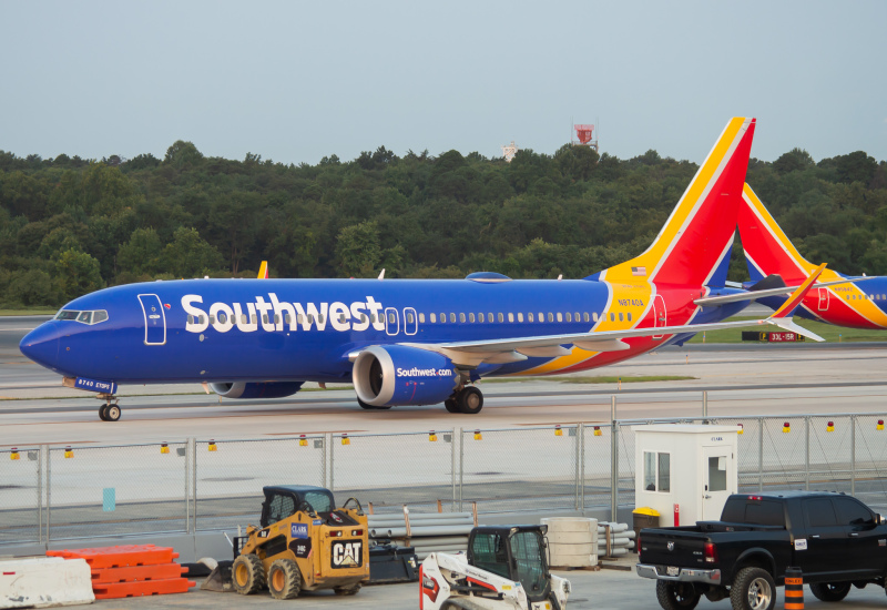 Photo of N8740A - Southwest Airlines Boeing 737 MAX 8 at BWI on AeroXplorer Aviation Database