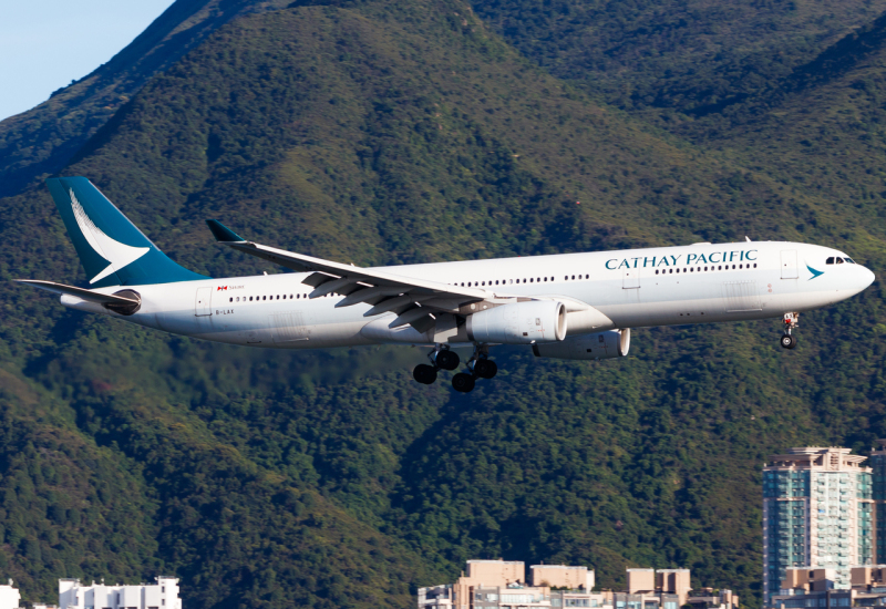 Photo of B-LAX - Cathay Pacific Airbus A330-300 at HKG on AeroXplorer Aviation Database