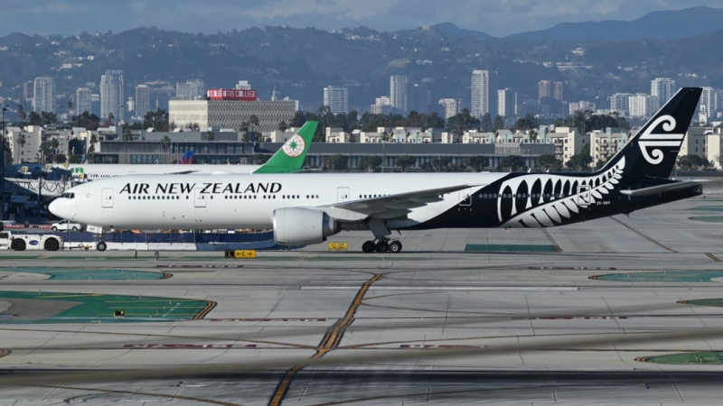 Photo of ZK-OKP - Air New Zealand Boeing 777-300ER at LAX on AeroXplorer Aviation Database