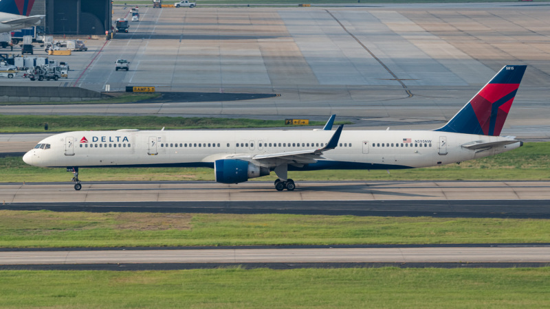 Photo of N595NW - Delta Airlines Boeing 757-300 at ATL on AeroXplorer Aviation Database