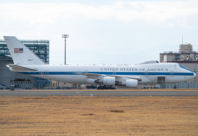 Photo of 73-1677 - USAF - United States Air Force Boeing E-4B Nightwatch at OKO on AeroXplorer Aviation Database