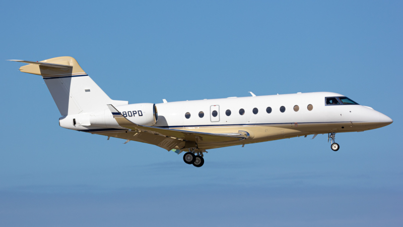 Photo of N280PD - PRIVATE Gulfstream G280 at APF on AeroXplorer Aviation Database