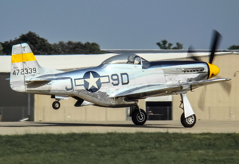 Photo of NL51JC - PRIVATE North American P-51 Mustang at OSH on AeroXplorer Aviation Database