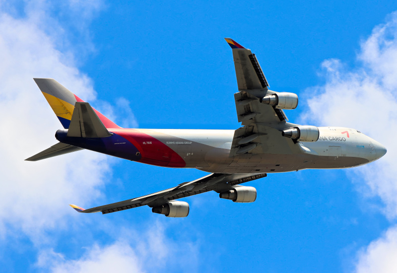 Photo of HL7616 - Asiana Airlines Cargo Boeing 747-400F SCD at HKG on AeroXplorer Aviation Database