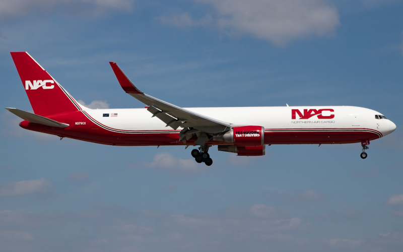Photo of N379CX - Northern Air Cargo Boeing 767-300F at MIA on AeroXplorer Aviation Database