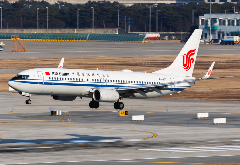 Photo of B-1977 - Air China Boeing 737-800 at ICN on AeroXplorer Aviation Database