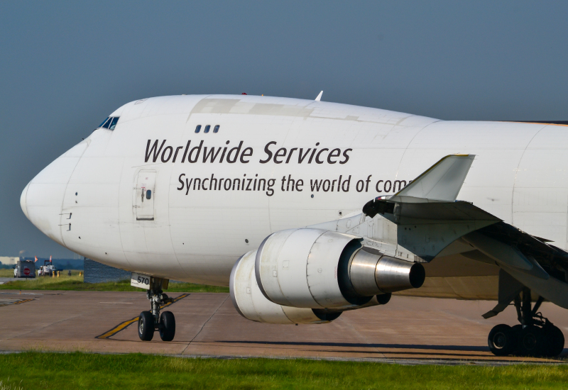 Photo of N570UP - United Parcel Service Boeing 747-400F at DFW on AeroXplorer Aviation Database