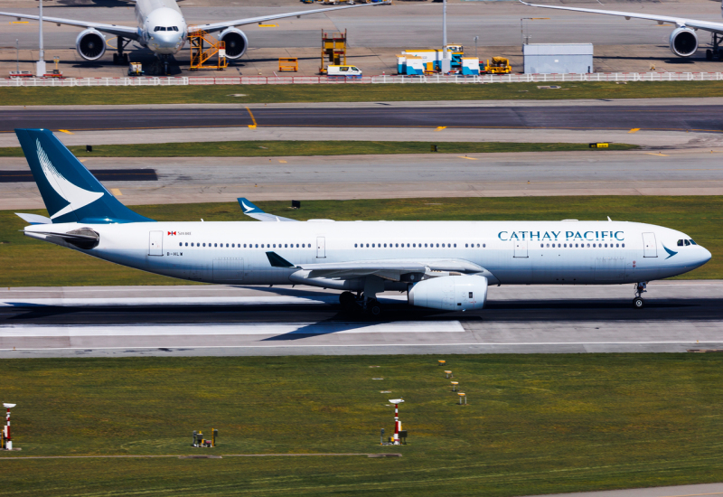 Photo of B-HLW - Cathay Pacific Airbus A330-300 at HKG on AeroXplorer Aviation Database