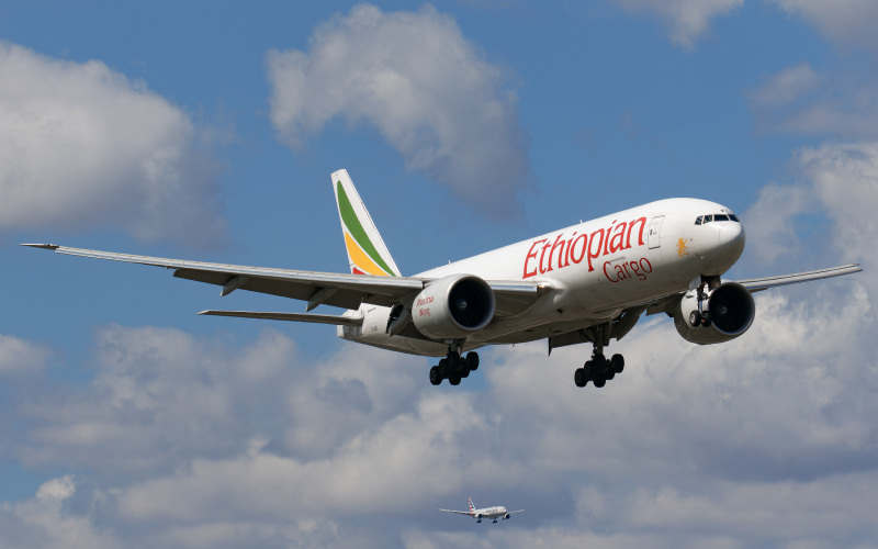 Photo of ET-AVT - Ethiopian Airlines Boeing 777-F at MIA on AeroXplorer Aviation Database