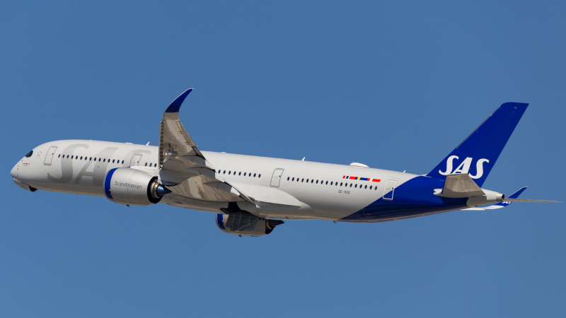 Photo of SE-RSD - Scandinavian Airlines Airbus A350-900 at LAX on AeroXplorer Aviation Database