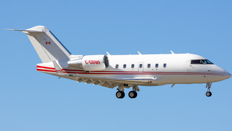 Photo of C-GDWF - PRIVATE Bombardier Challenger 604 at APF on AeroXplorer Aviation Database